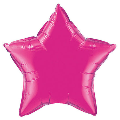 Magenta Star 36″ Balloon
