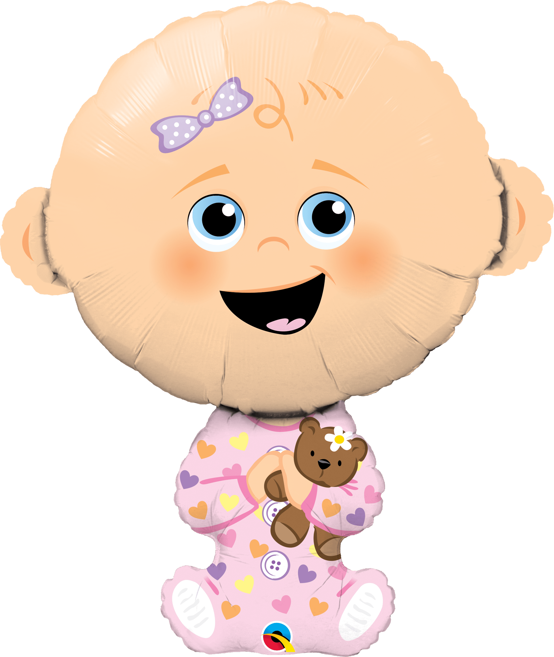 Qualatex Baby Girl 38″ Balloon