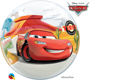 Qualatex Disney•Pixar Lightning McQueen & Mater 22″ Bubble Balloon