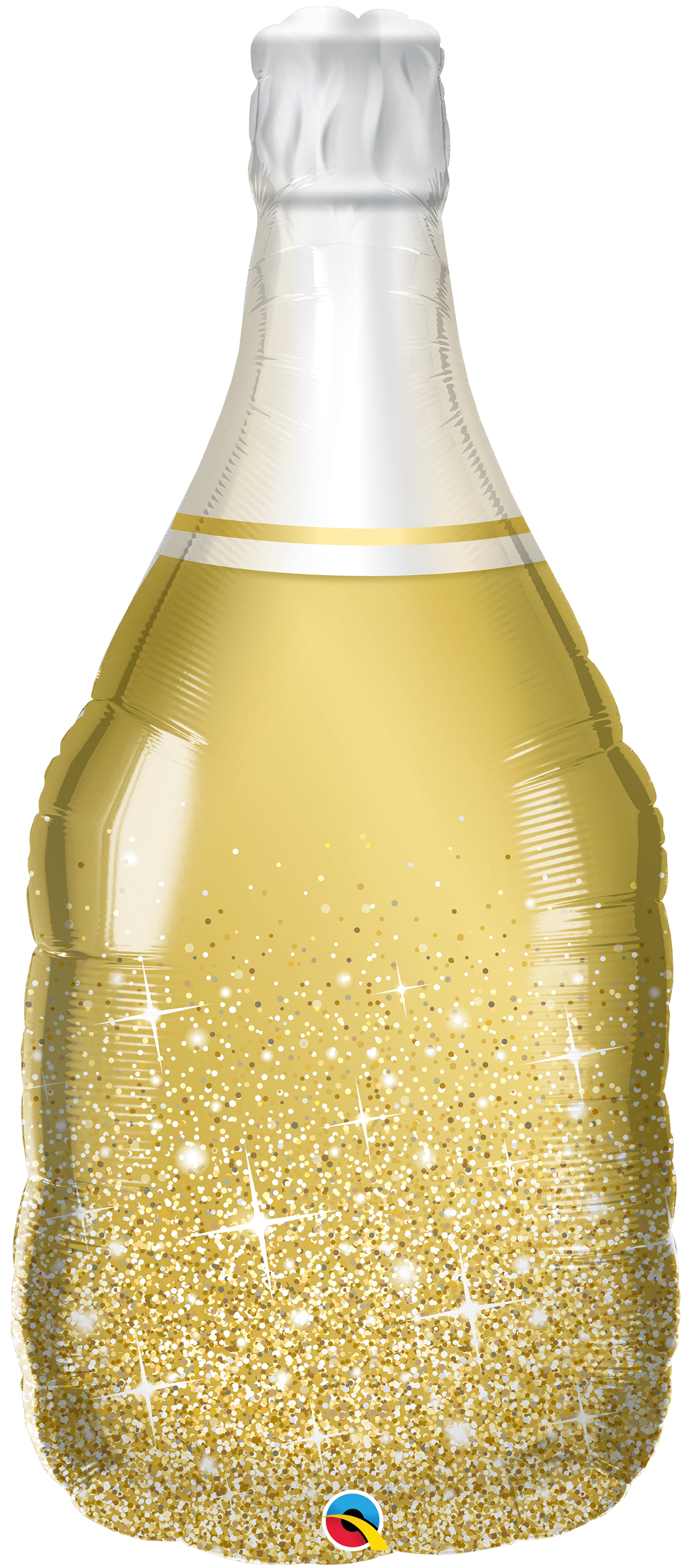 Golden Bubbly Champagne Wine Bottle 39″