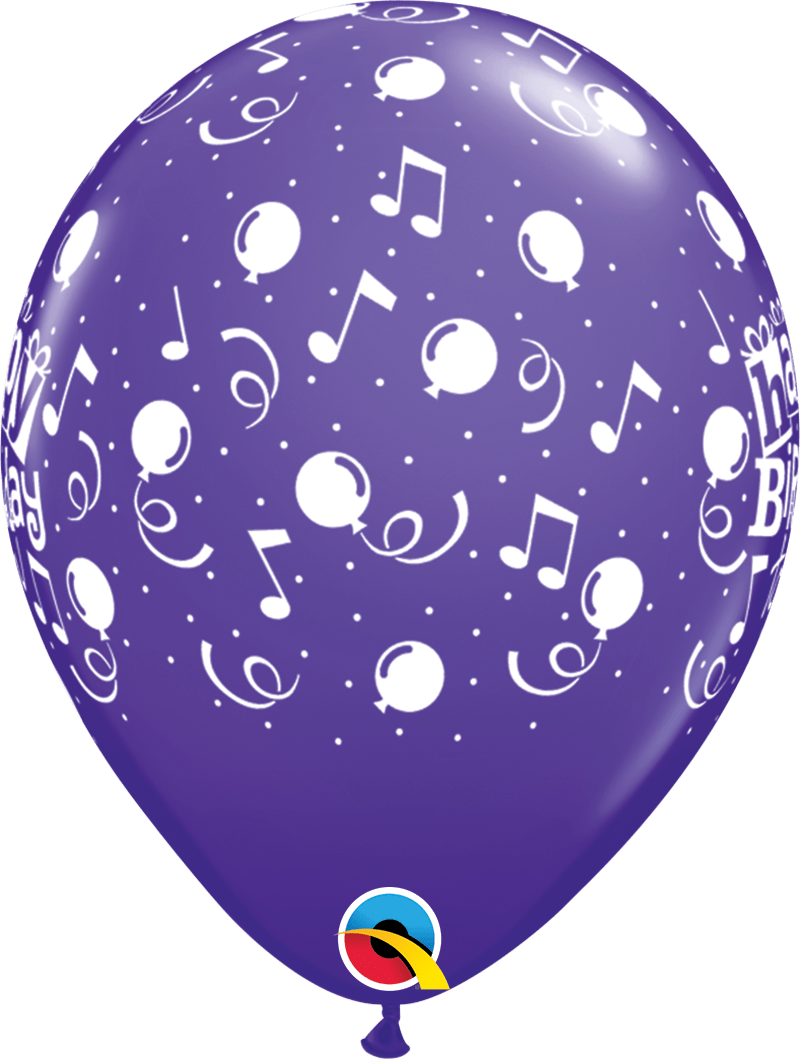 Qualatex Happy Birthday To You 11″ Latex Balloons (50)