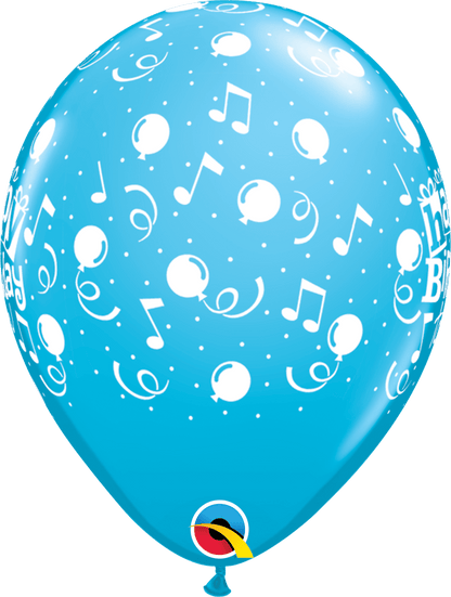 Qualatex Happy Birthday To You 11″ Latex Balloons (50)