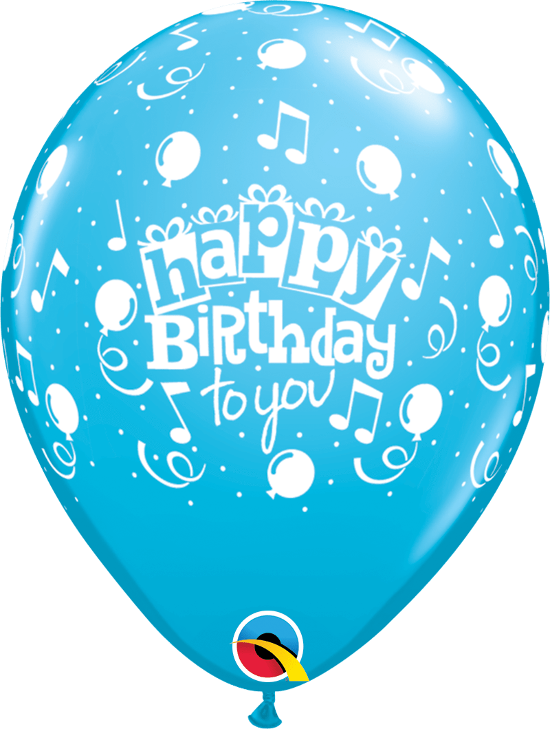 Qualatex Happy Birthday To You 11″ Latex Balloons (50)