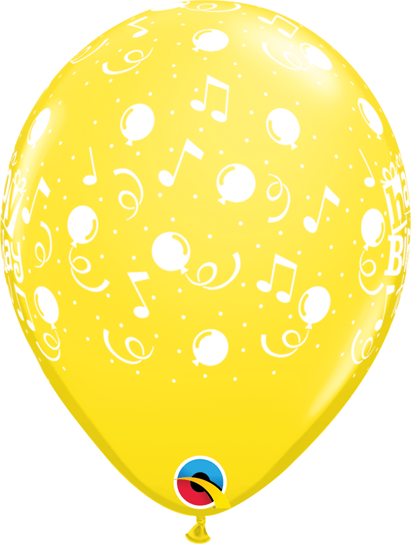 Qualatex Happy Birthday To You 11″ Latex Balloons (50)