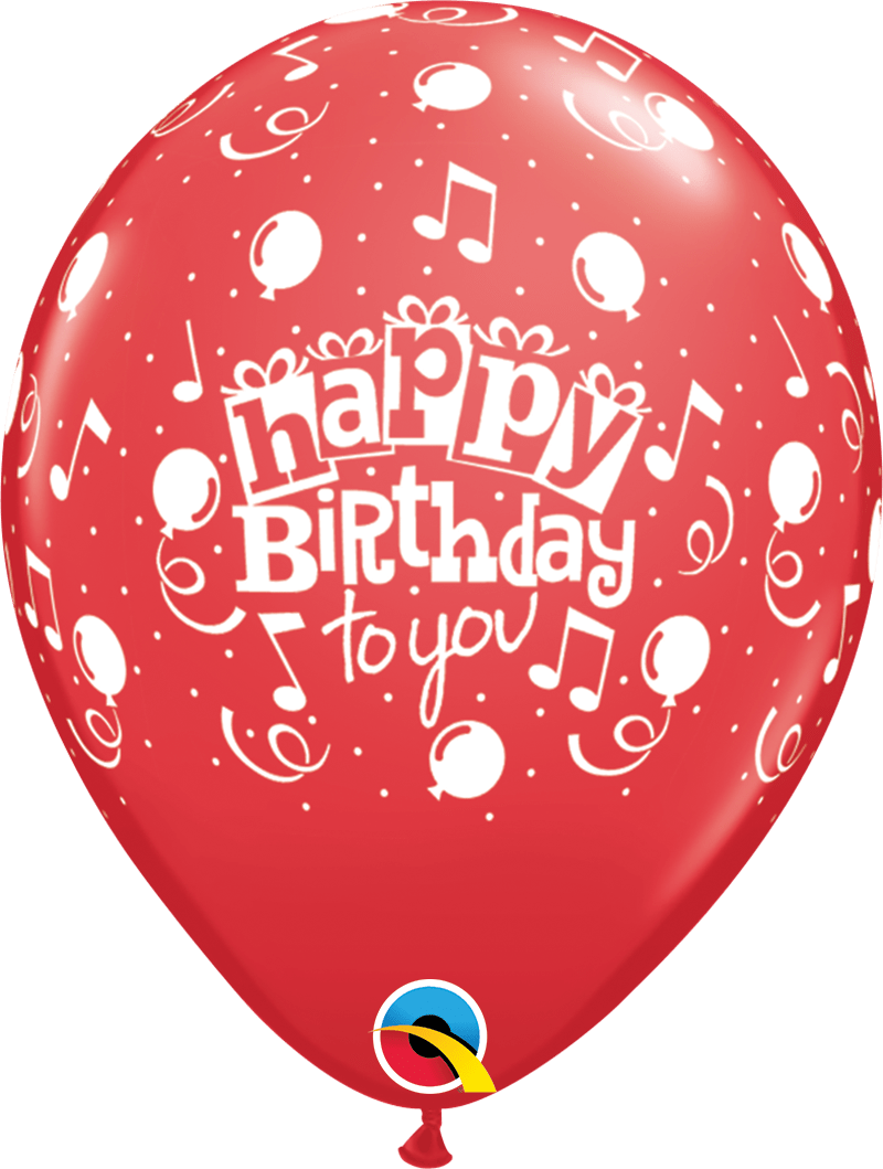 Qualatex Happy Birthday To You 11″ Latex Balloons (50)