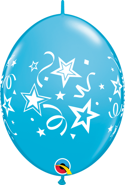 Qualatex Latex 12" Quick Link Birthday Balloons (50 pack)