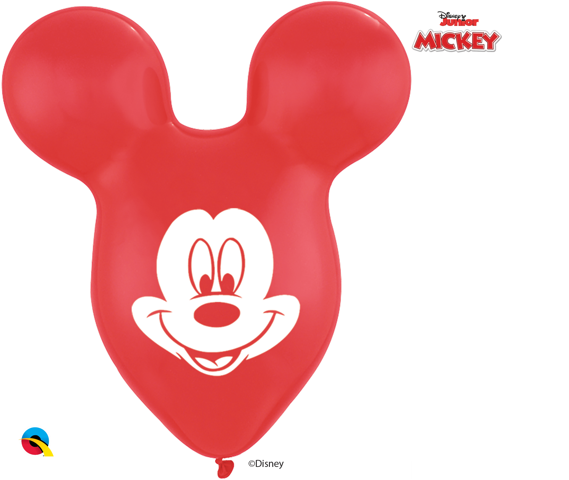 Qualatex Latex 15" Traditional Mousehead Disney Mickey Mouse Ears Balloons (25 pack)
