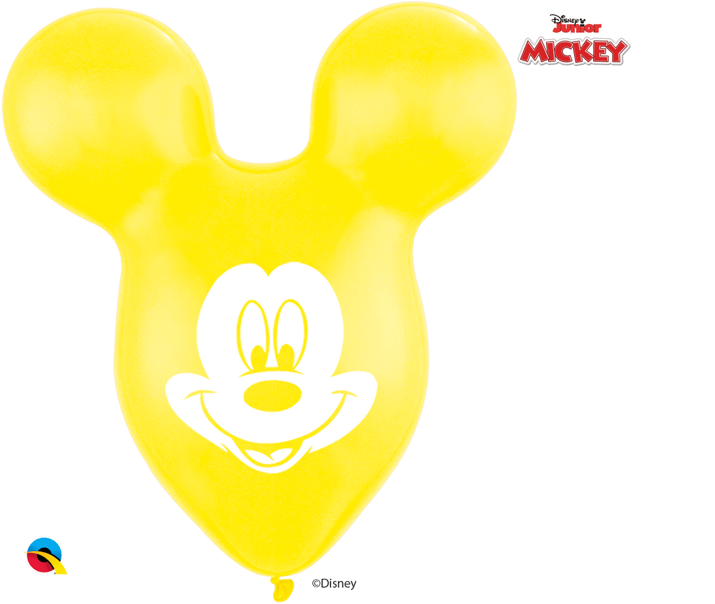 Qualatex Latex 15" Traditional Mousehead Disney Mickey Mouse Ears Balloons (25 pack)