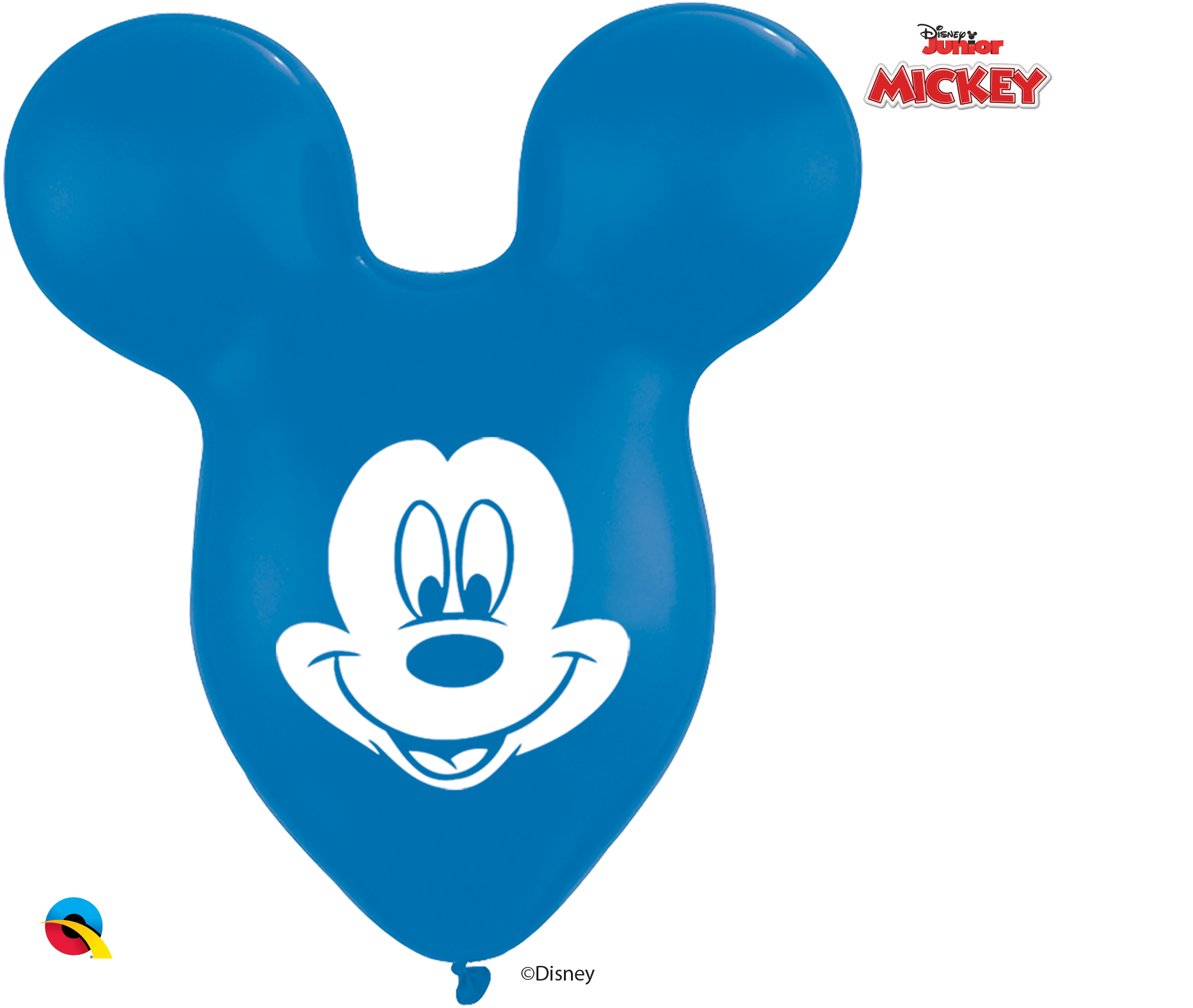 Qualatex Latex 15" Traditional Mousehead Disney Mickey Mouse Ears Balloons (25 pack)