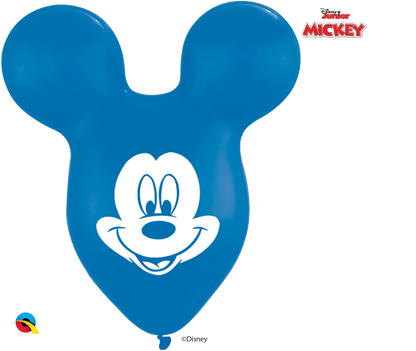 Qualatex Latex 15" Traditional Mousehead Disney Mickey Mouse Ears Balloons (25 pack)