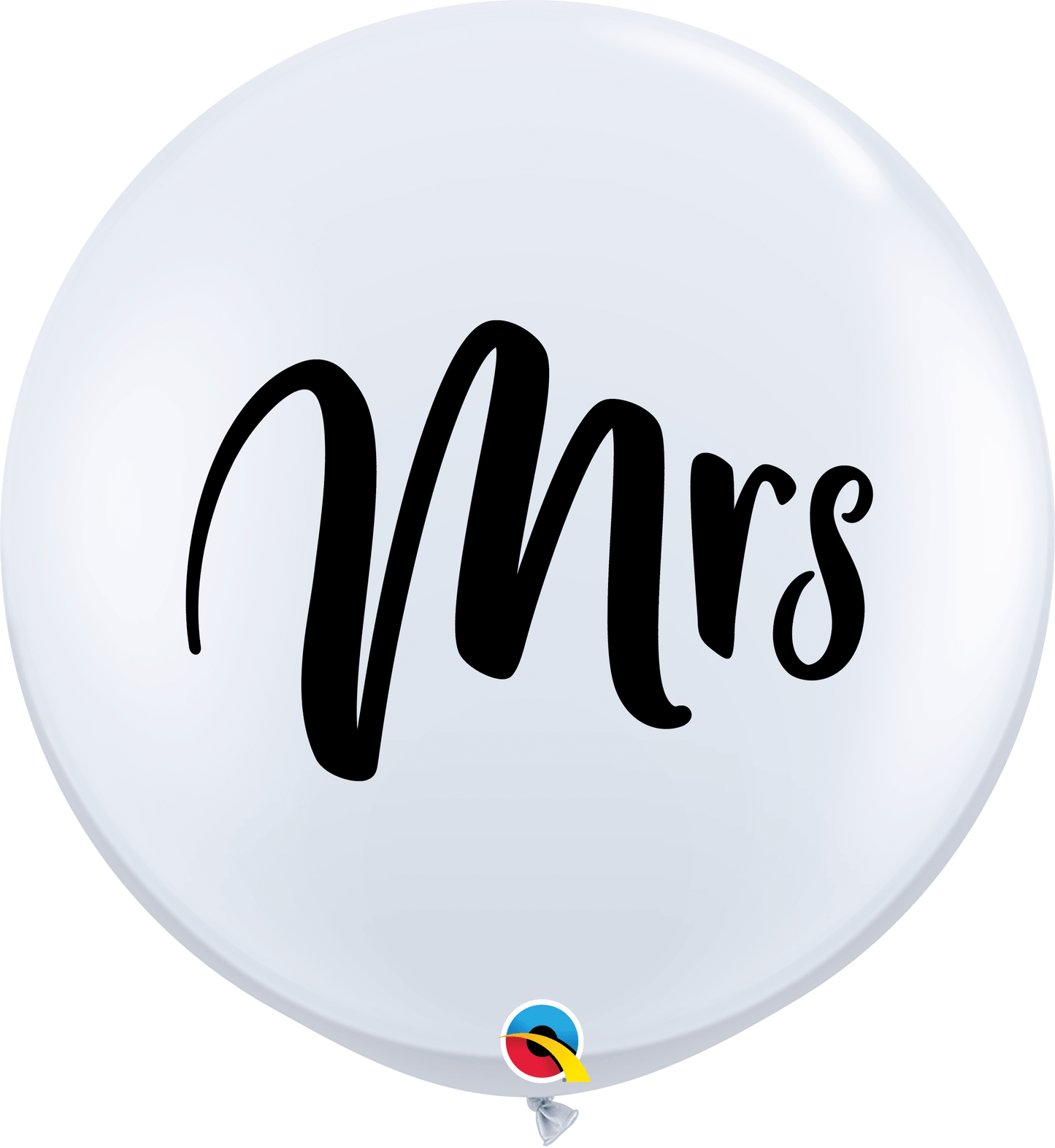 Qualatex Latex 3' Round Mrs. Balloons (2 pack)