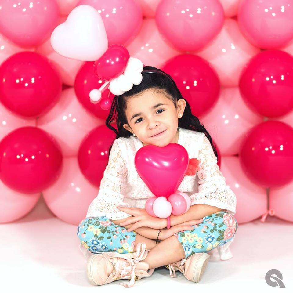 Qualatex Latex 6″ Wild Berry Heart Latex Balloons (100)