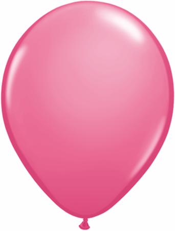 Qualatex Latex 9" Rose Latex Balloons (100 Count)