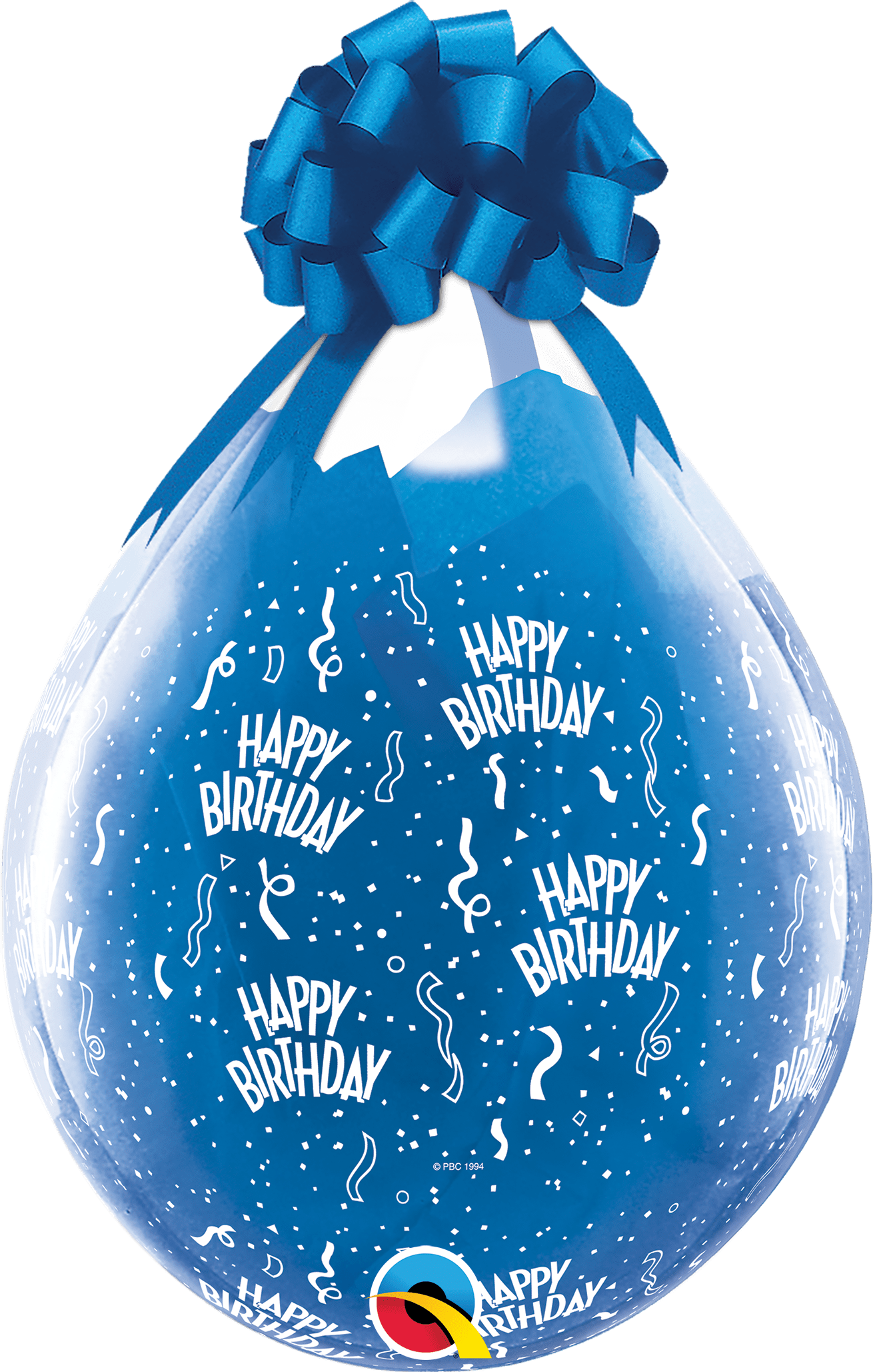 Qualatex Latex Birthday-A-Round 18" Round Stuffing Balloons (25 pack)