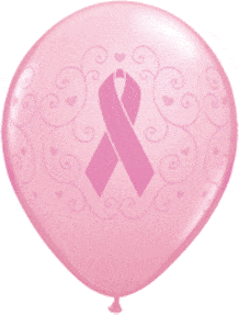 Qualatex Latex Breast Cancer Awareness Pink 11″ Latex Balloons (50)