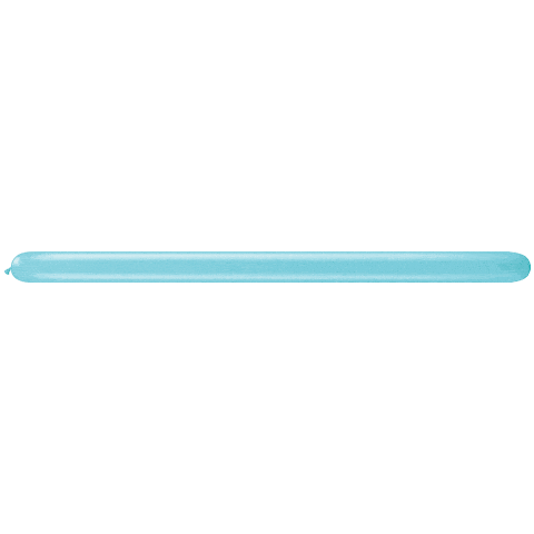 Qualatex Latex Caribbean Blue 260Q Latex Balloons (50 count)