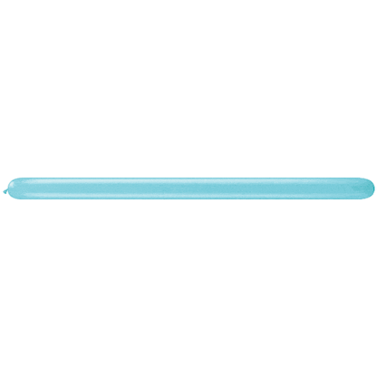 Qualatex Latex Caribbean Blue 260Q Latex Balloons (50 count)