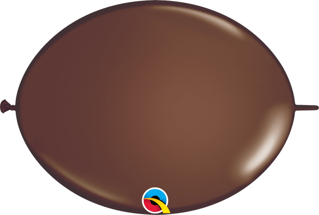 Qualatex Latex Chocolate Brown 06" QuickLink® Balloons (50 count)
