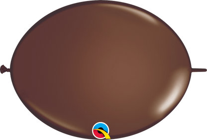 Qualatex Latex Chocolate Brown 06" QuickLink® Balloons (50 count)