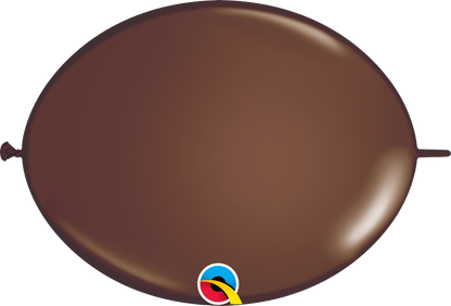 Qualatex Latex Chocolate Brown 12" QuickLink® Balloons (50 count)