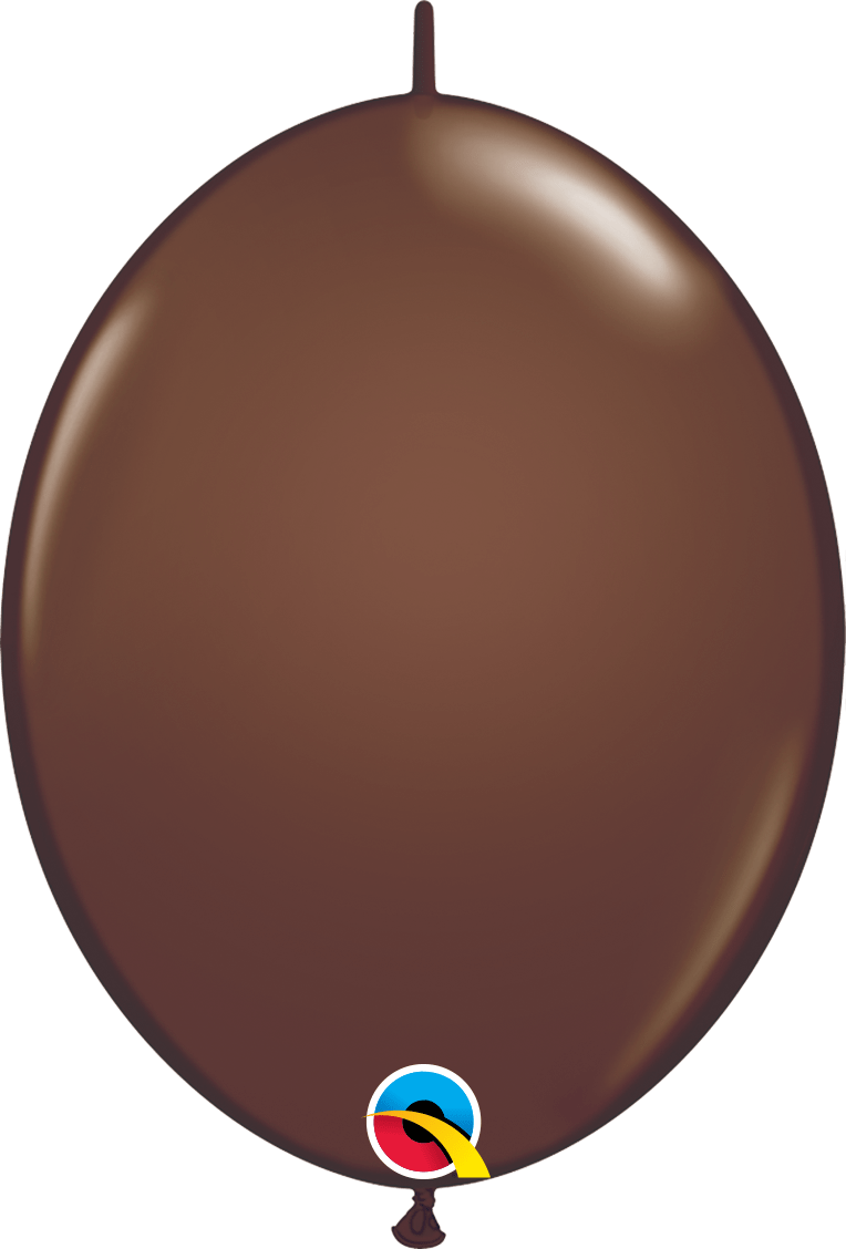 Qualatex Latex Chocolate Brown 12" QuickLink® Balloons (50 count)