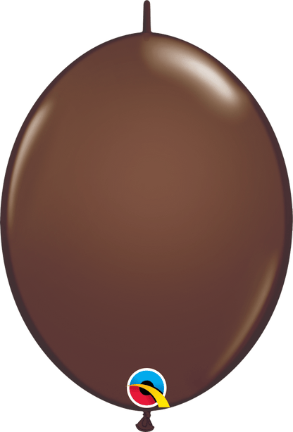 Qualatex Latex Chocolate Brown 12" QuickLink® Balloons (50 count)