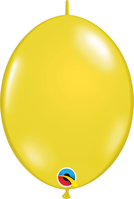 Qualatex Latex Citrine Yellow 06" QuickLink® Balloons (50 count)