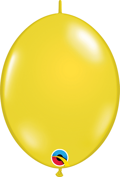 Qualatex Latex Citrine Yellow 06" QuickLink® Balloons (50 count)