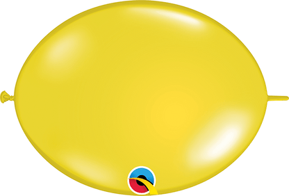 Qualatex Latex Citrine Yellow 06" QuickLink® Balloons (50 count)