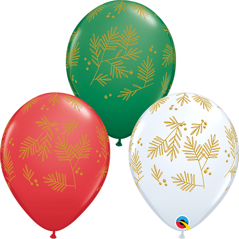 Qualatex Latex Contemporary Evergreen 11″ Latex Balloons (50 count)