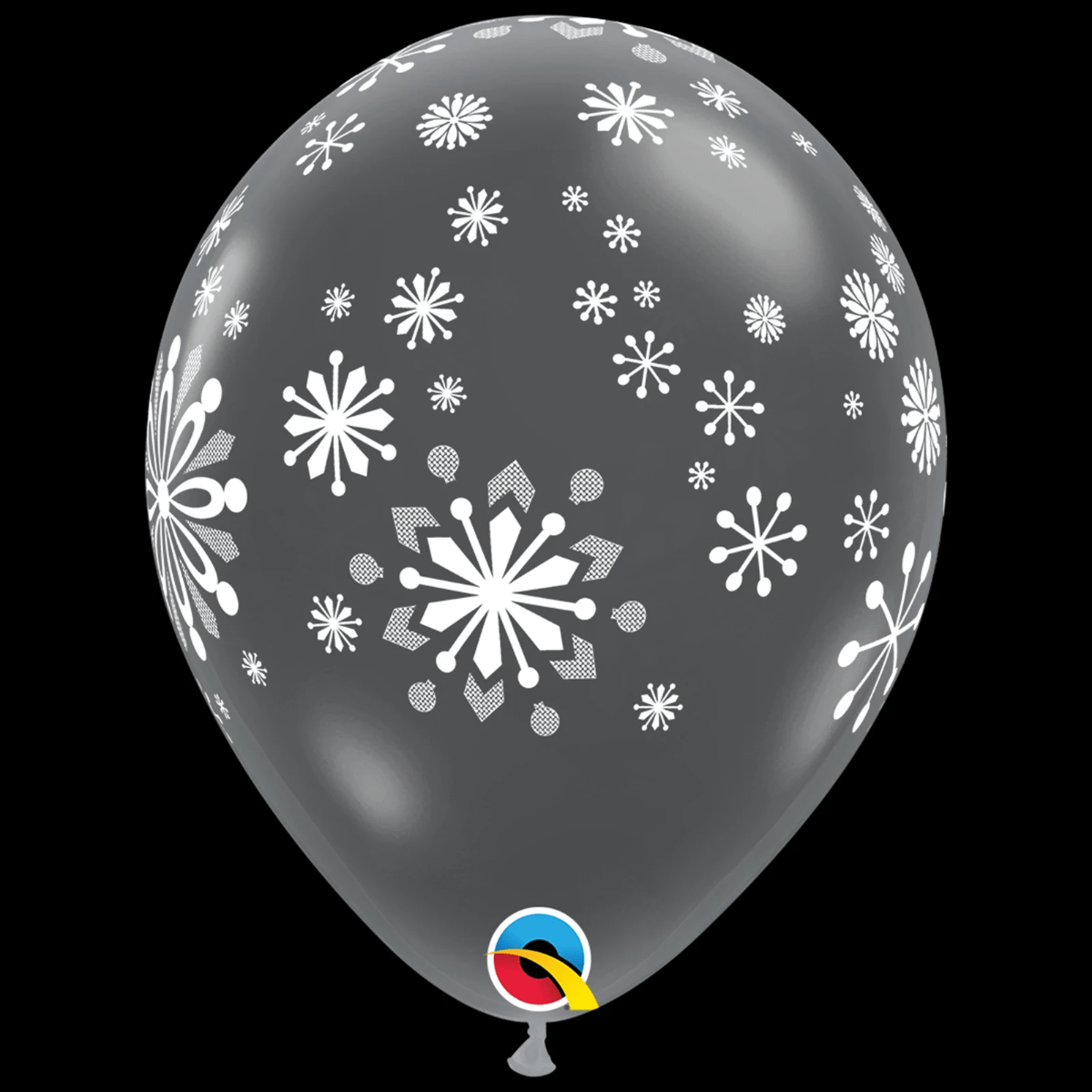Qualatex Latex Contemporary Snowflakes 11" Latex Balloons (Bag of 50)