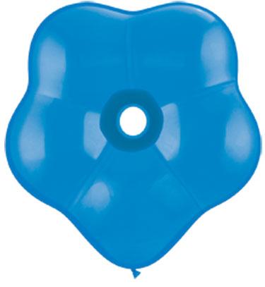 Qualatex Latex Dark Blue GEO Blossom 16″ Latex Balloons (25)