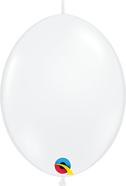 Qualatex Latex Diamond Clear 06" QuickLink® Balloons (50 count)