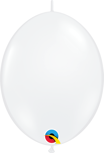 Qualatex Latex Diamond Clear 06" QuickLink® Balloons (50 count)
