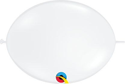Qualatex Latex Diamond Clear 06" QuickLink® Balloons (50 count)
