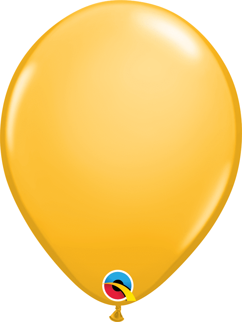 Qualatex Latex Goldenrod 11″ Latex Balloons (100)