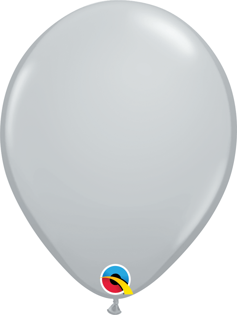 Qualatex Latex Gray 11″ Latex Balloons (100 count)