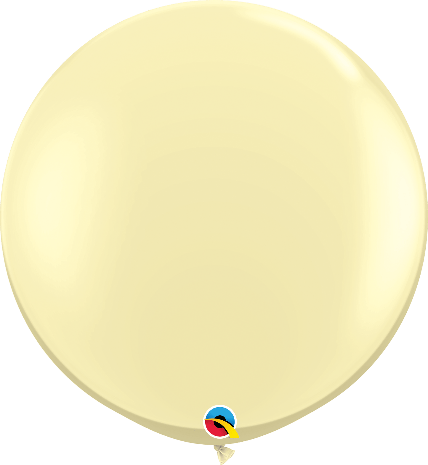 Qualatex Latex Ivory Silk 36″ Latex Balloons (2 count)