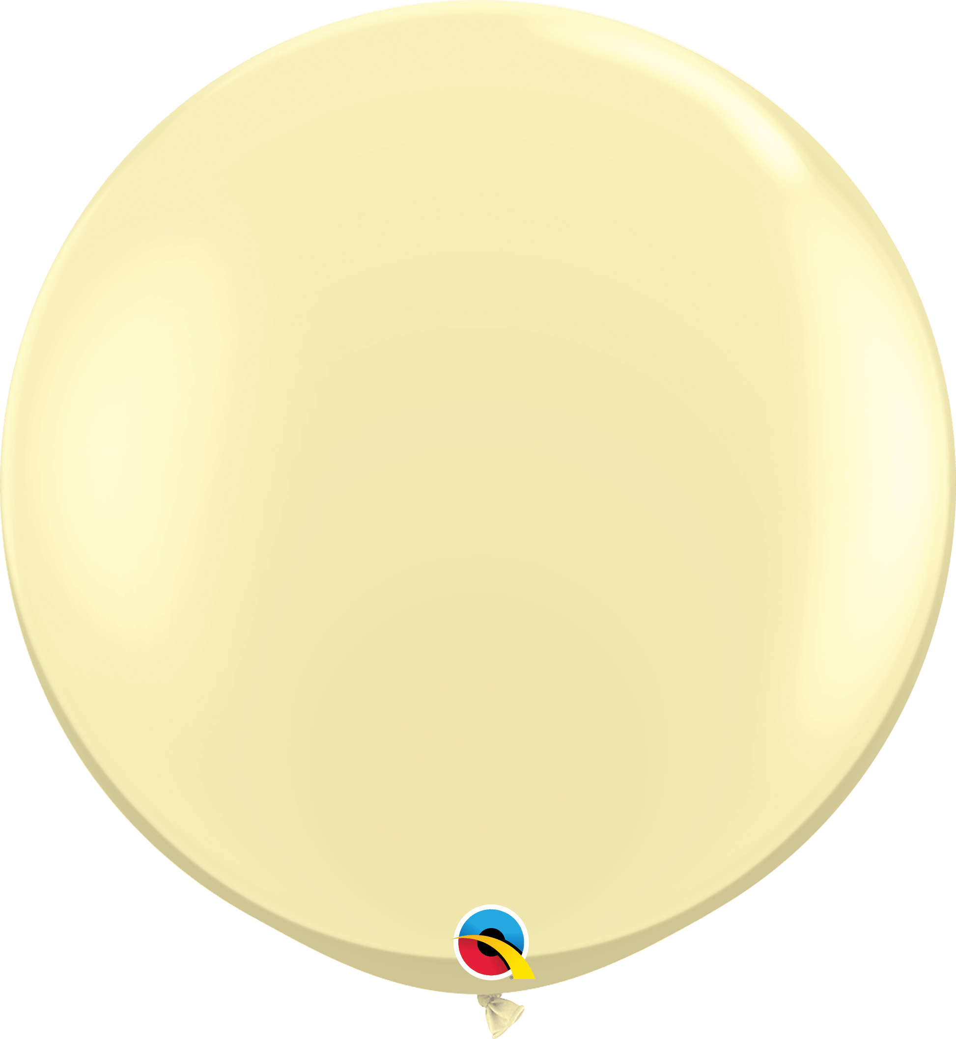 Qualatex Latex Ivory Silk 36″ Latex Balloons (2 count)