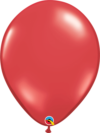 Qualatex Latex Jewel Assortment 16″ Latex Balloons (50 count)