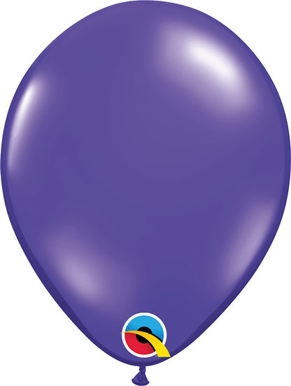 Qualatex Latex Jewel Assortment 9″ Latex Balloons (100 count)