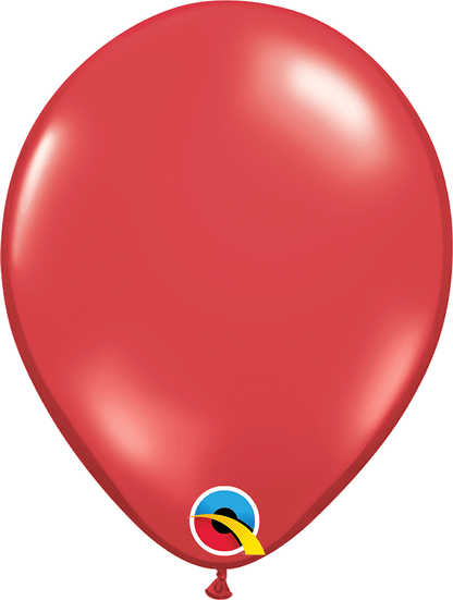 Qualatex Latex Jewel Assortment 9″ Latex Balloons (100 count)