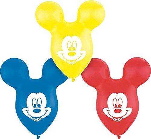 Qualatex Latex Mickey Mouse Ears Mousehead 15″ Latex Balloons (2 count)