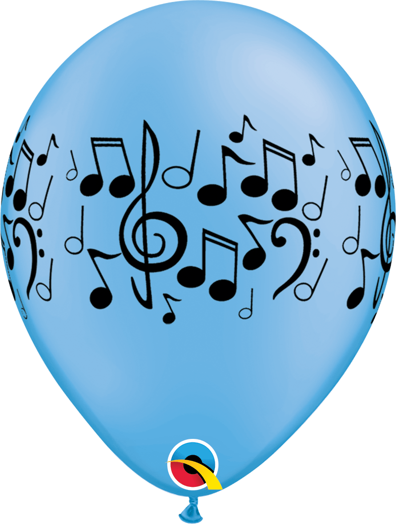 Qualatex Latex Music Notes 11″ Latex Balloons (50)