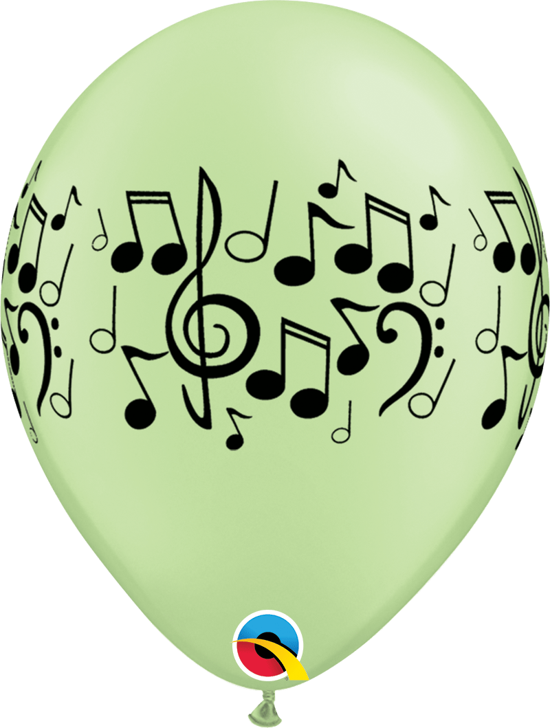 Qualatex Latex Music Notes 11″ Latex Balloons (50)