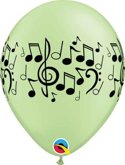 Qualatex Latex Music Notes 11″ Latex Balloons (50)
