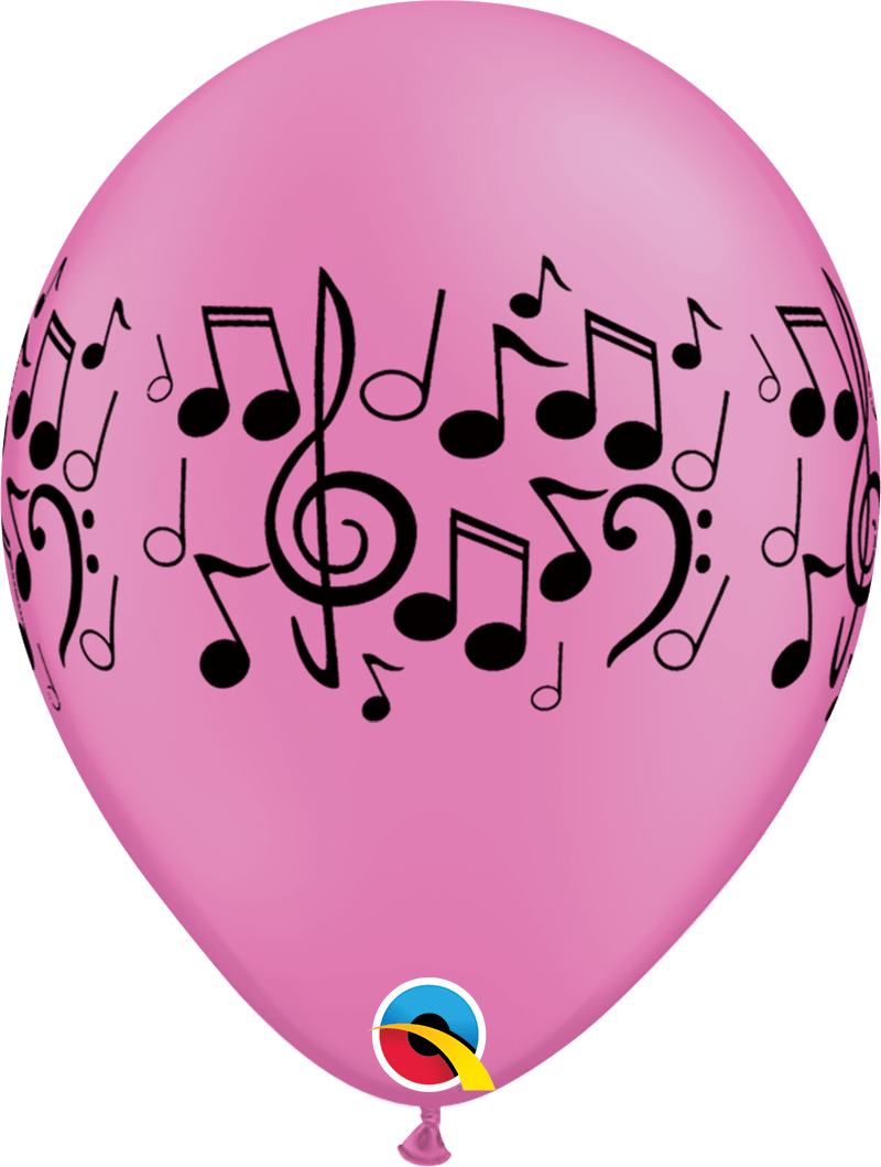 Qualatex Latex Music Notes 11″ Latex Balloons (50)