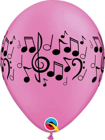 Qualatex Latex Music Notes 11″ Latex Balloons (50)