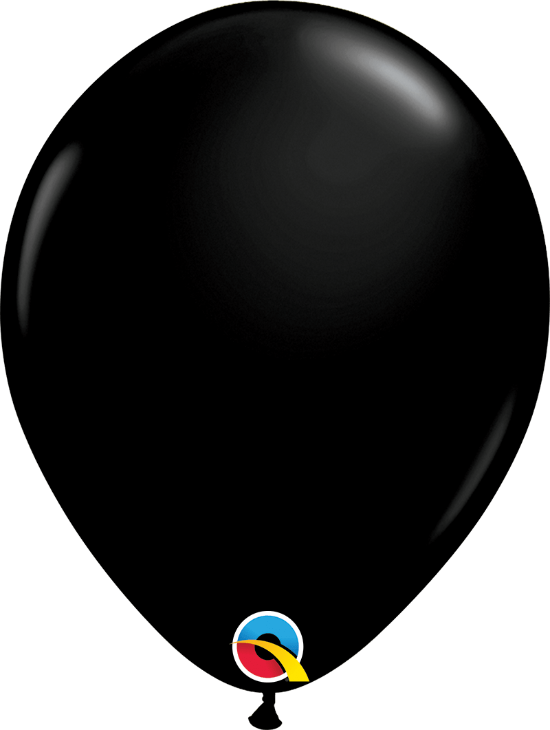 Qualatex Latex Onyx Black 11″ Latex Balloons (100)