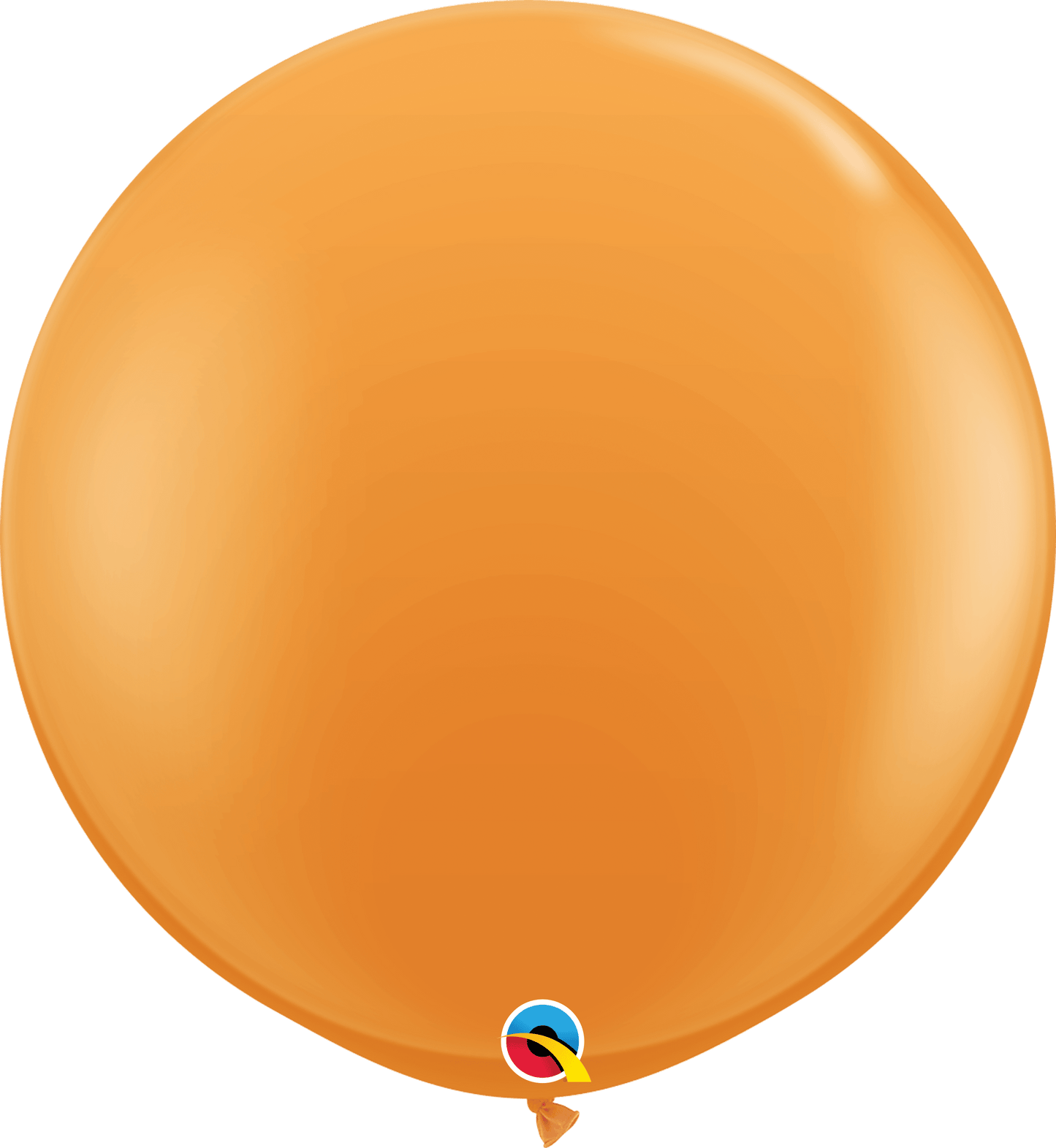 Qualatex Latex Orange 36″ (3′ Spherical) Latex Balloons (2)